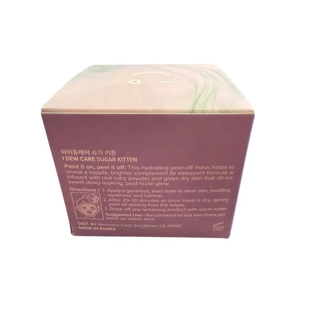 I Dew Care Sugar Kitten Hydrating Rose Water Peel-off Mask 80 ml/ 2.70 fl.oz